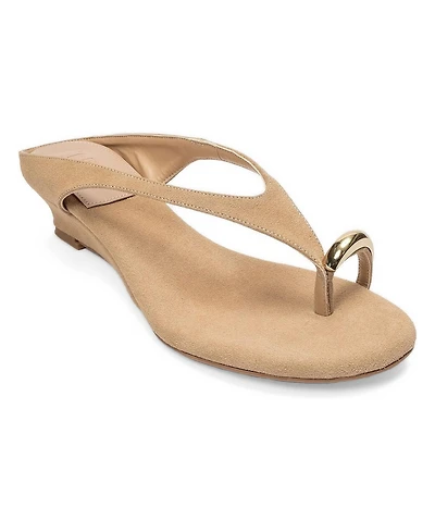 Prologue Shoes Women's Alizendra Block Heel Thong Sandal