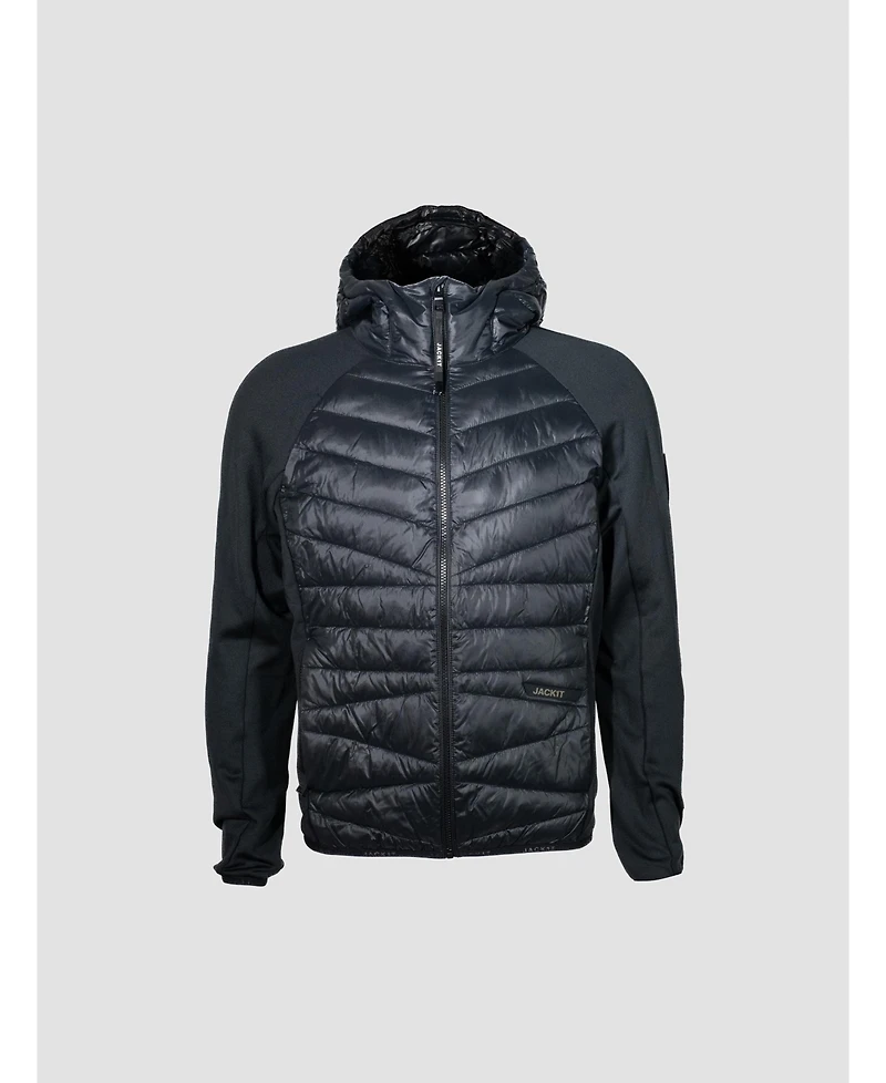 JACK1T Men's Titan Hooded Hybrid Jacket