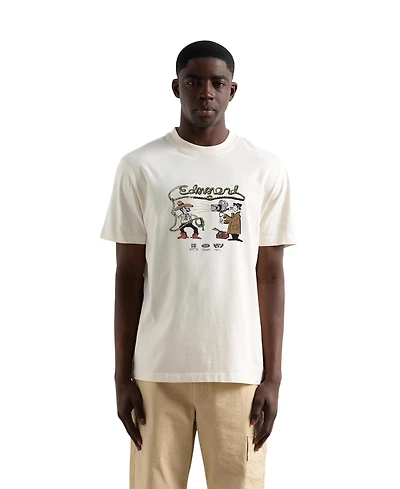 Edmmond Studios Men's Western Graphic Crew Neck T-Shirt