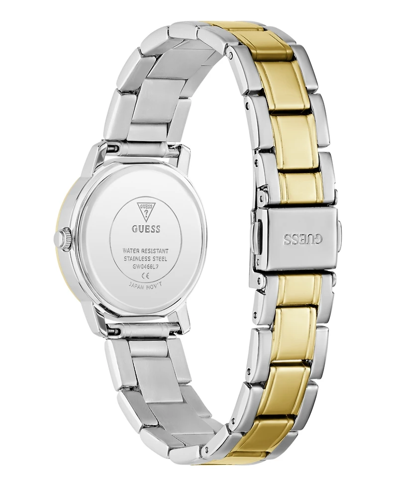 Guess Women's Quartz Two-Tone Stainless Steel Watch 28mm