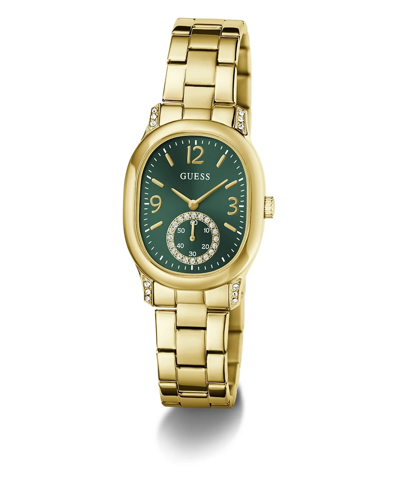 Guess Women's Quartz Gold-Tone Stainless Steel Watch 28mm