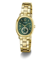Guess Women's Quartz Gold-Tone Stainless Steel Watch 28mm