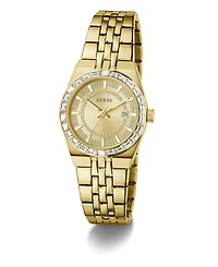 Guess Women's Quartz Gold-Tone Stainless Steel Watch 32mm