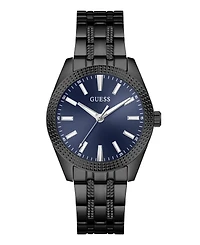 Guess Men's Quartz Black Stainless Steel Watch 40mm