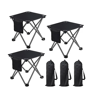Aofar Camping Stool Folding Portable Outdoor Foot Stool
