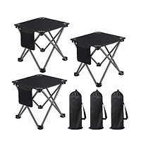 Aofar Camping Stool Folding Portable Outdoor Foot Stool