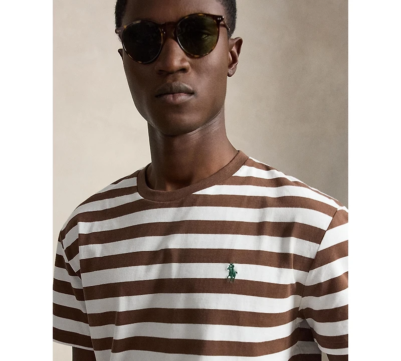 Polo Ralph Lauren Men's Classic-Fit Striped Cotton Jersey T-Shirt