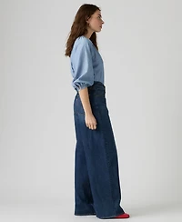 Levi's Women's Middy Mid-Rise Wide-Leg Retro Jeans
