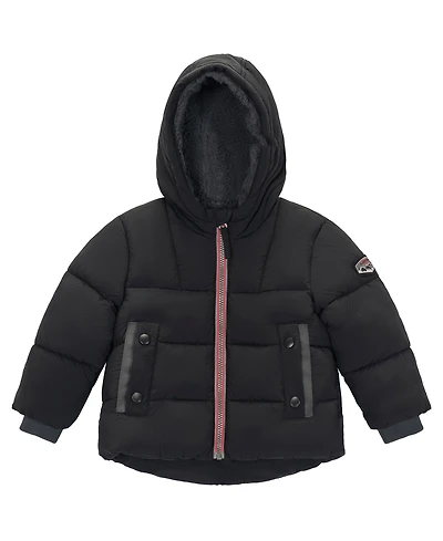 S Rothschild & Co Baby Boys Sherpa Lined Puffer Jacket
