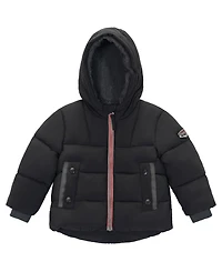 S Rothschild & Co Baby Boys Sherpa Lined Puffer Jacket