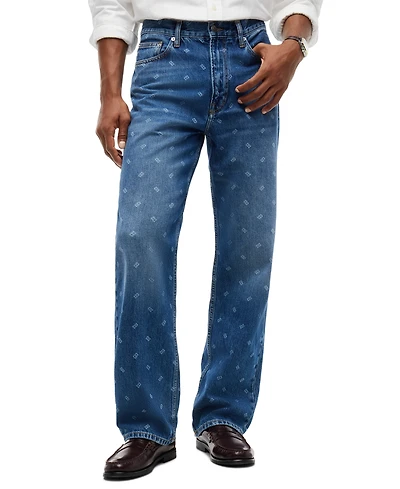 Tommy Hilfiger Men's American Icons Straight-Leg Relaxed-Fit Jeans