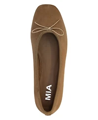 Mia Women's Tinna Bow Ballet Slip-On Flats