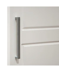 Palace Imports 100% Solid Wood Urban 2-Door Wardrobe Armoire with Mirrored Doors