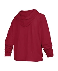 Pressbox Women's Alabama Crimson Tide Nelson Long-Sleeve Hooded T-Shirt