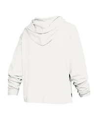 Pressbox Women's Alabama Crimson Tide Faye Hooded Slub Long-Sleeve T-Shirt
