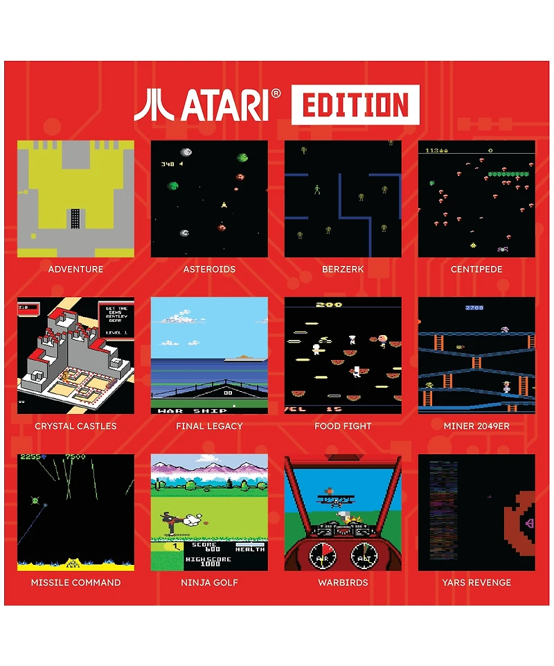 Atari Super Pocket Handheld Game Console