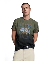 Desigual Men's Printed Trousers