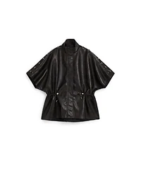 Desigual Women's Poncho Leather Effect