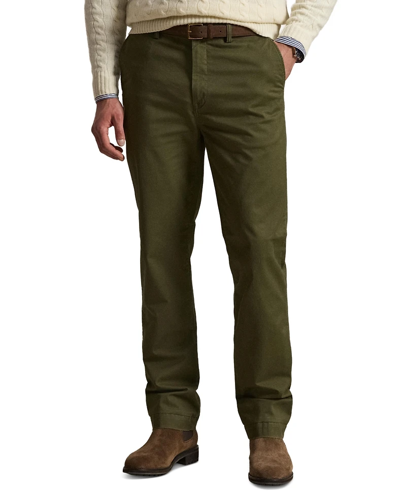 Polo Ralph Lauren Men's Big & Tall Stretch Classic Fit Washed Chino Pants