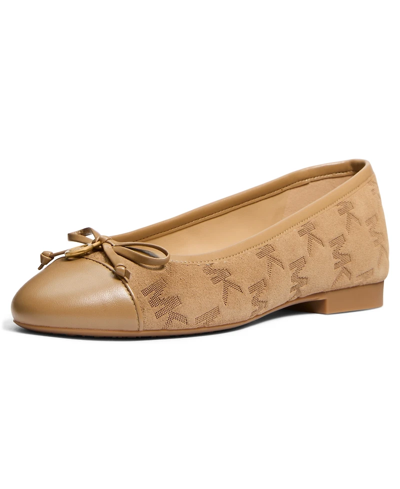 Michael Kors Women's Piper Flex Almond Toe Ballet Flats