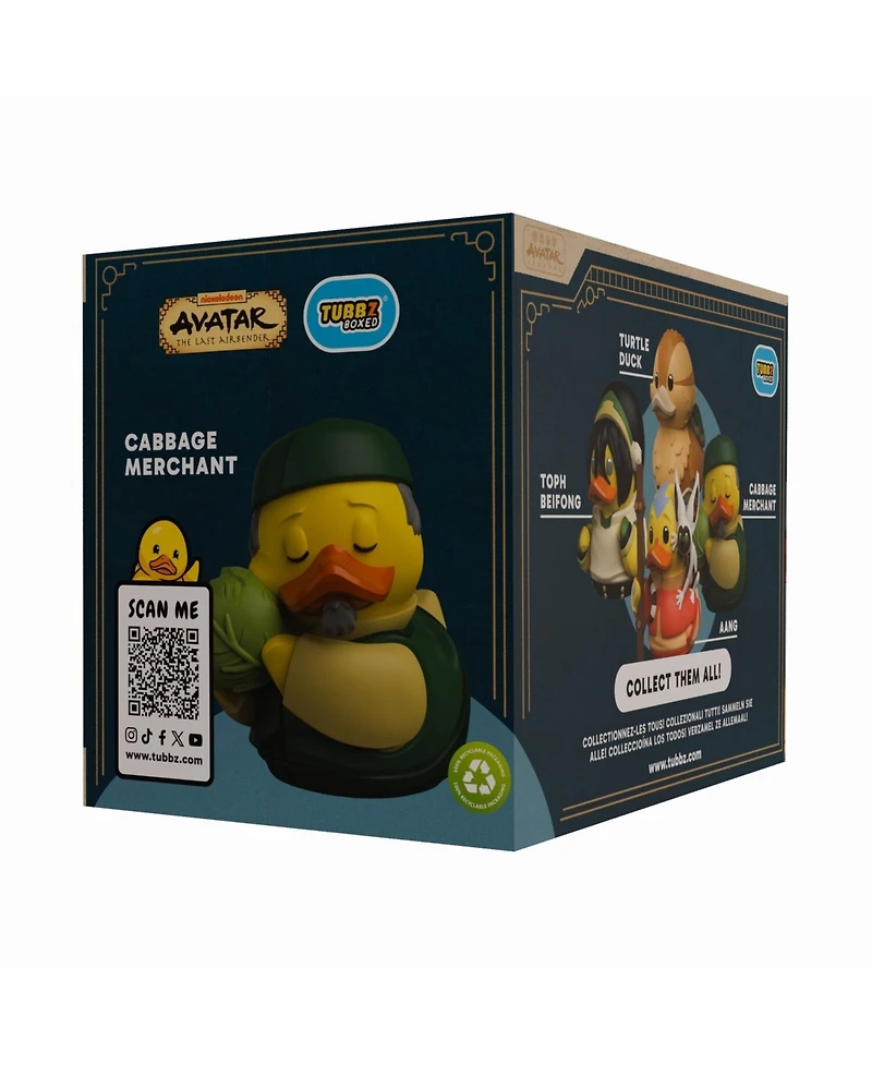 Tubbz Avatar Cabbage Merchant 4" Boxed Edition Action Figure, Ages 3+