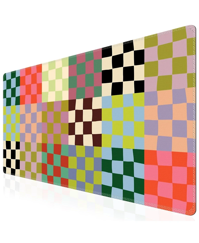 Lofree Extended Non-Slip Stitched-Edge Desk Mat for Gaming Keyboards and Mice