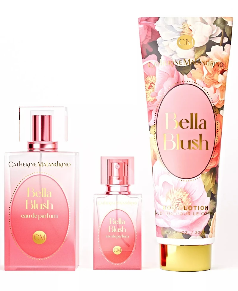 Catherine Malandrino 3 Piece Bella Blush Eau de Parfum Gift Set