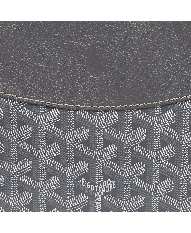 Pre-Owned Goyard Goyardine Canvas and Leather Shoulder Bag