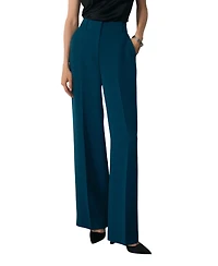 The Fold Women's Doppio Adelaide High-Rise Wide-Leg Trousers