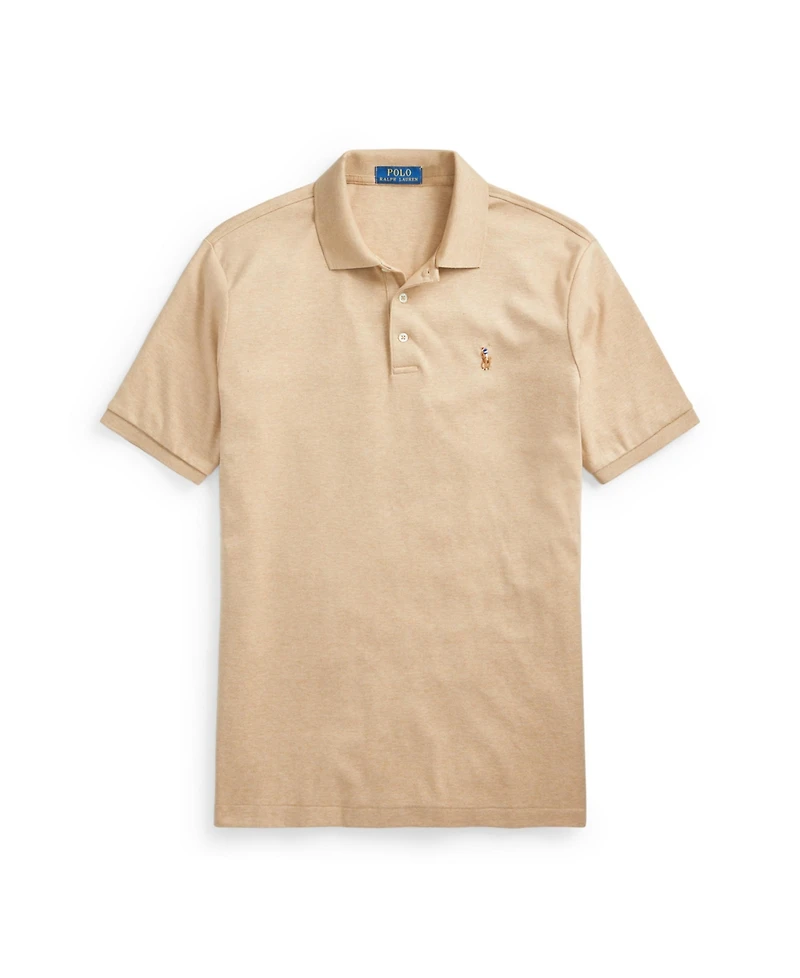 Men's Slim-Fit Soft Cotton Polo Shirt
