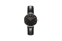 Victoria Hyde London Unisex Watch Round Case 38mm, Leather Strap,