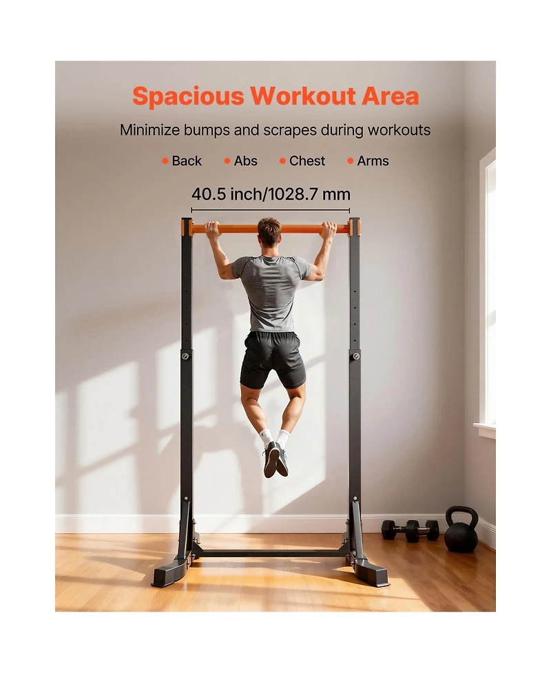 Hongge Free Standing Multi-Level Pull Up Bar Training Station