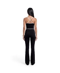 Alpenhaus Women's Bernin Racerback Scoop-Neck Crop Tank