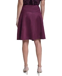 Calvin Klein Women's A-Line High-Waisted Knee-Length Skirt
