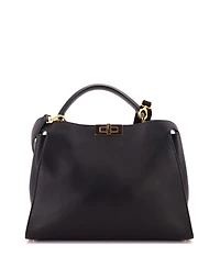 Pre-Owned Fendi Medium Peekaboo Essential Bag Leather
