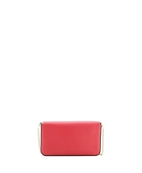 Pre-Owned Fendi Small F Is Fendi Envelope Chain Clutch Leather
