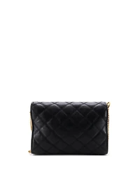 Pre-Owned Saint Laurent Mini Becky Shoulder Bag Quilted Leather