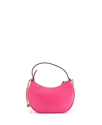 Pre-Owned Versace Medusa Half Moon Bag Quilted Leather
