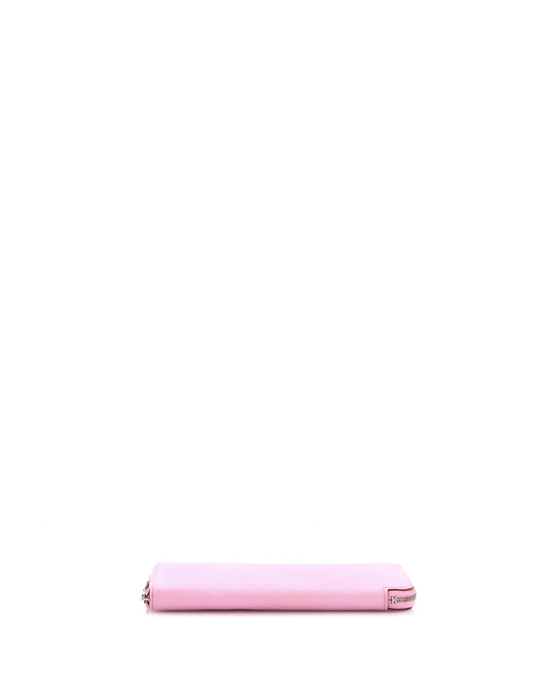 Pre-Owned HERMES Long Azap Zip Around Wallet Silk'in Epsom