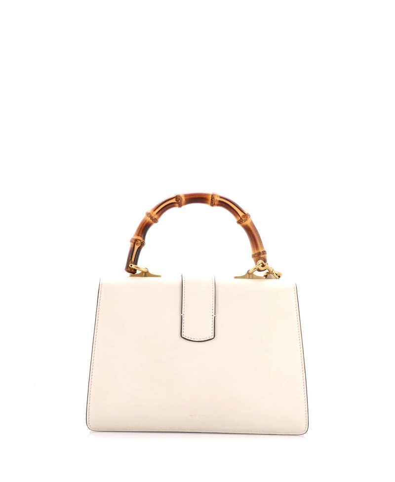 Pre-Owned Gucci Medium Dionysus Bamboo Top Handle Bag Colorblock Leather