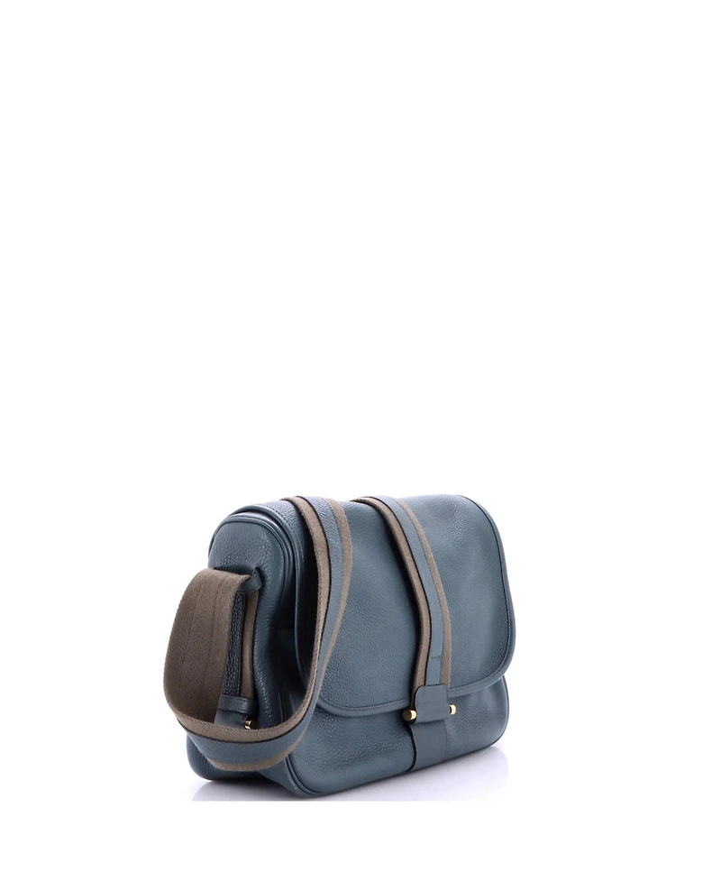 Pre-Owned Hermes Bourlingue Messenger Bag Clemence