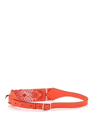 Pre-Owned Hermes Banasilk Belt Bag Printed Silk and Leather