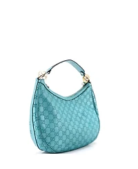 Pre-Owned Gucci Medium Twins Hobo Guccissima Leather