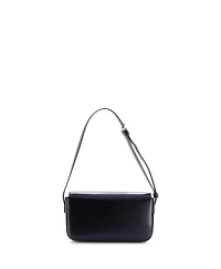 Pre-Owned Celine Triomphe East-West Shoulder Bag Smooth Calfskin