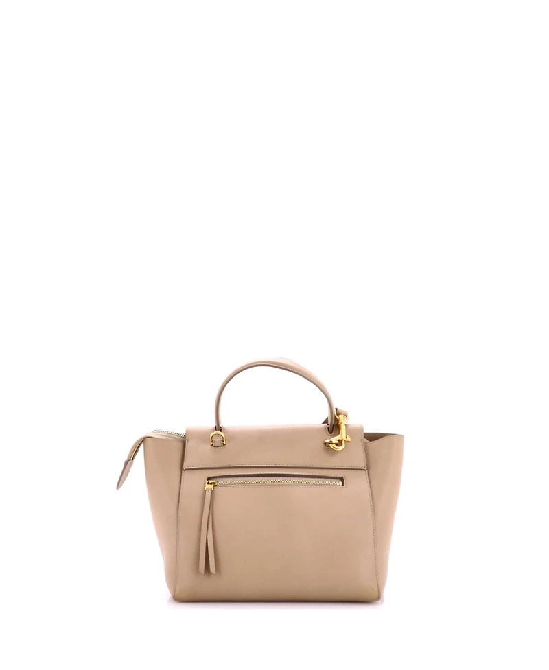 Pre-Owned Celine Micro Belt Bag Textured Leather