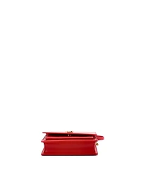 Pre-Owned Saint Laurent Sunset Top Handle Chain Wallet Leather