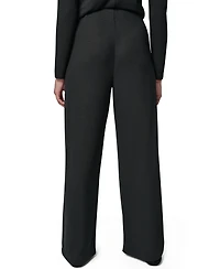 Donna Karan New York Women's Wide-Leg Flat Front Pull-On Pants