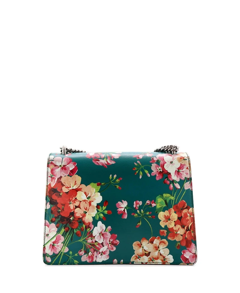 Pre-Owned Gucci Medium Dionysus Bag Blooms Print Leather