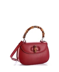 Pre-Owned Gucci Medium Bamboo 1947 Top Handle Bag Leather