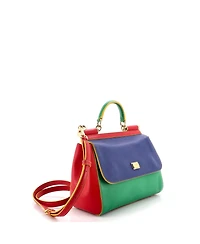 Pre-Owned Dolce and Gabbana Medium Miss Sicily Bag Leather